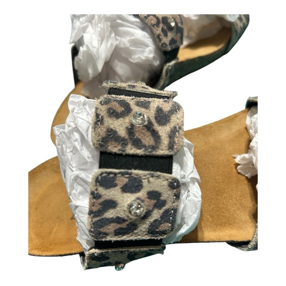 NAOT, Ashley, Leopard Print Women's Sandals - Picture 5 of 11
